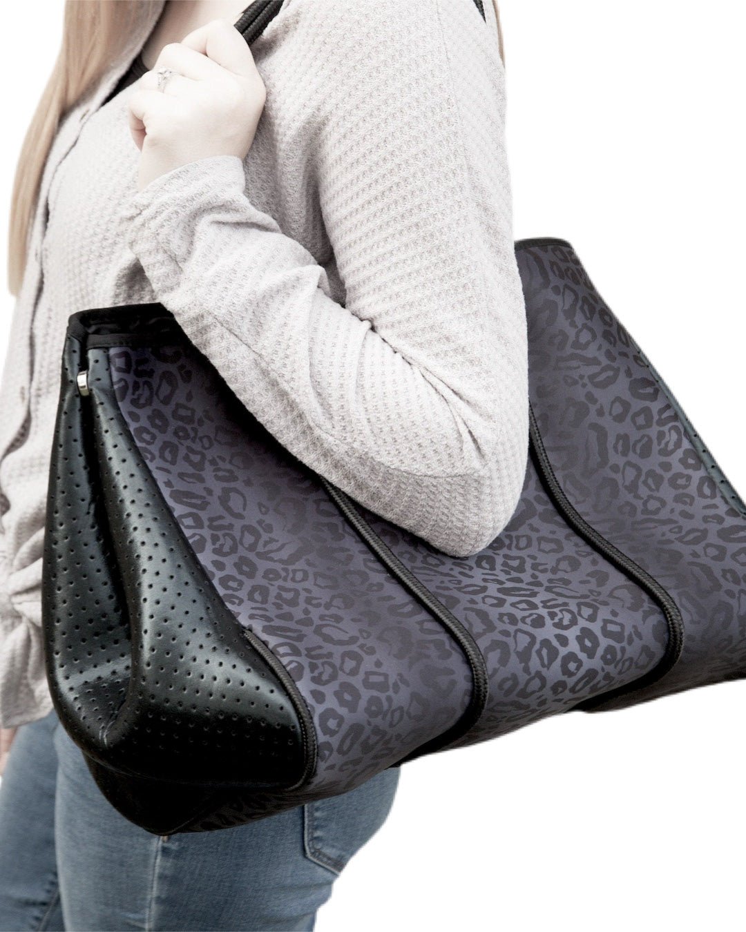 30oz Black Matte Print Tumbler & Tote Set - Quelle's BoutiQue