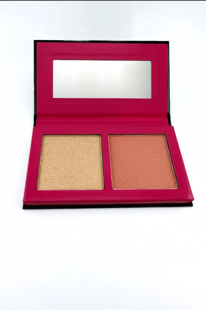 JL Beauty Blush & Highlighter Palette - Quelle's BoutiQue