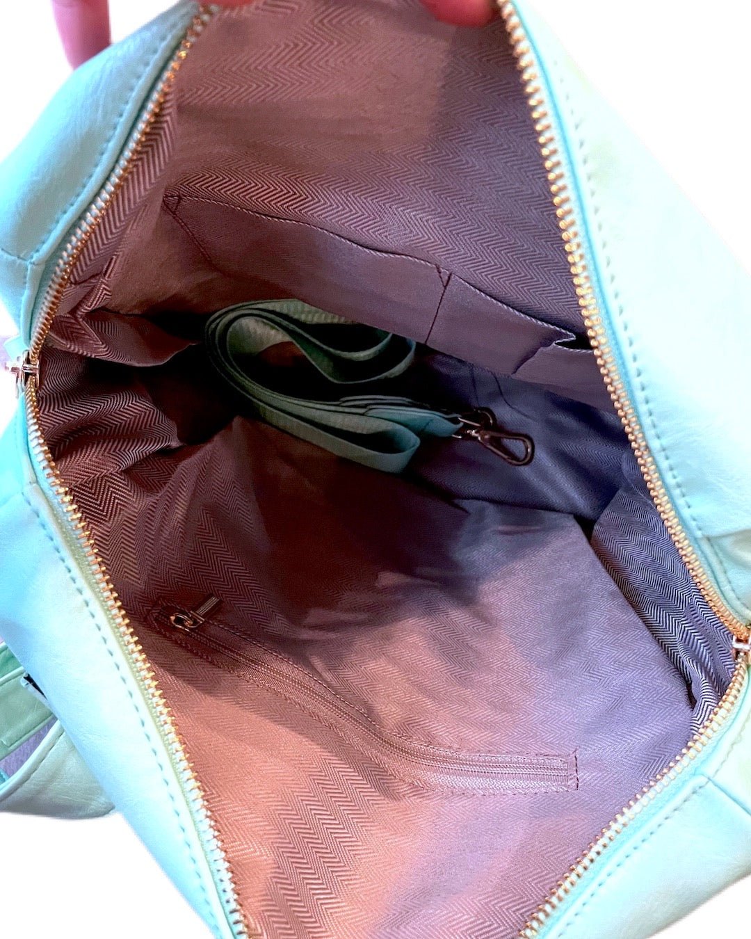 Pastel Multi Zip Backpack - Quelle's BoutiQue