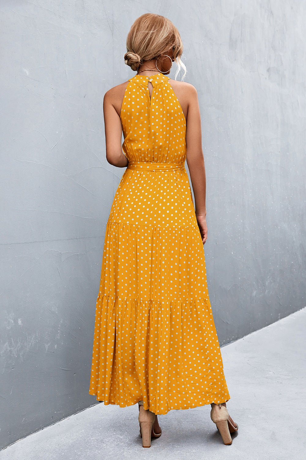 Printed Sleeveless Maxi Dress - Quelle's BoutiQue