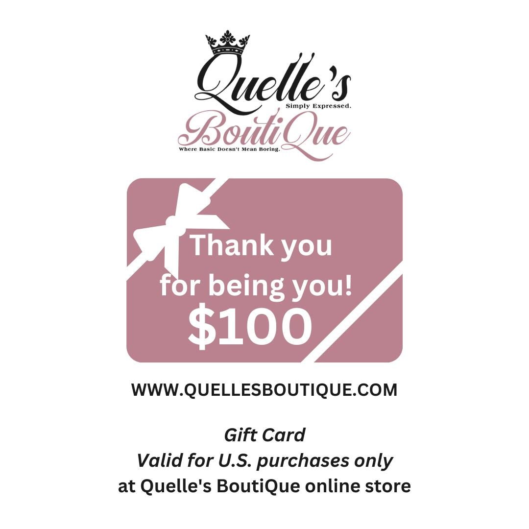 Quelle's BoutiQue Gift Card - Quelle's BoutiQue