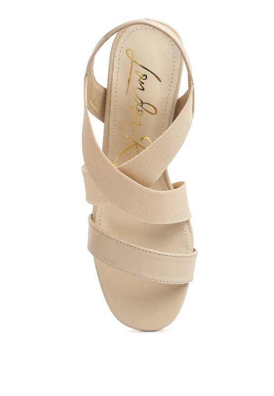 Strappy Block Heel Sandals - Quelle's BoutiQue
