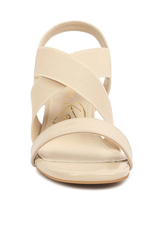Strappy Block Heel Sandals - Quelle's BoutiQue