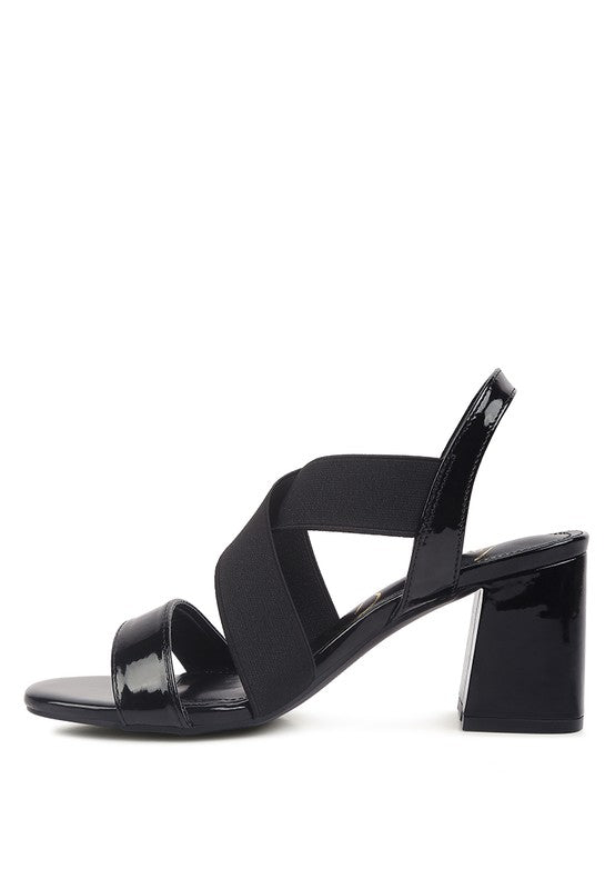 Strappy Block Heel Sandals - Quelle's BoutiQue