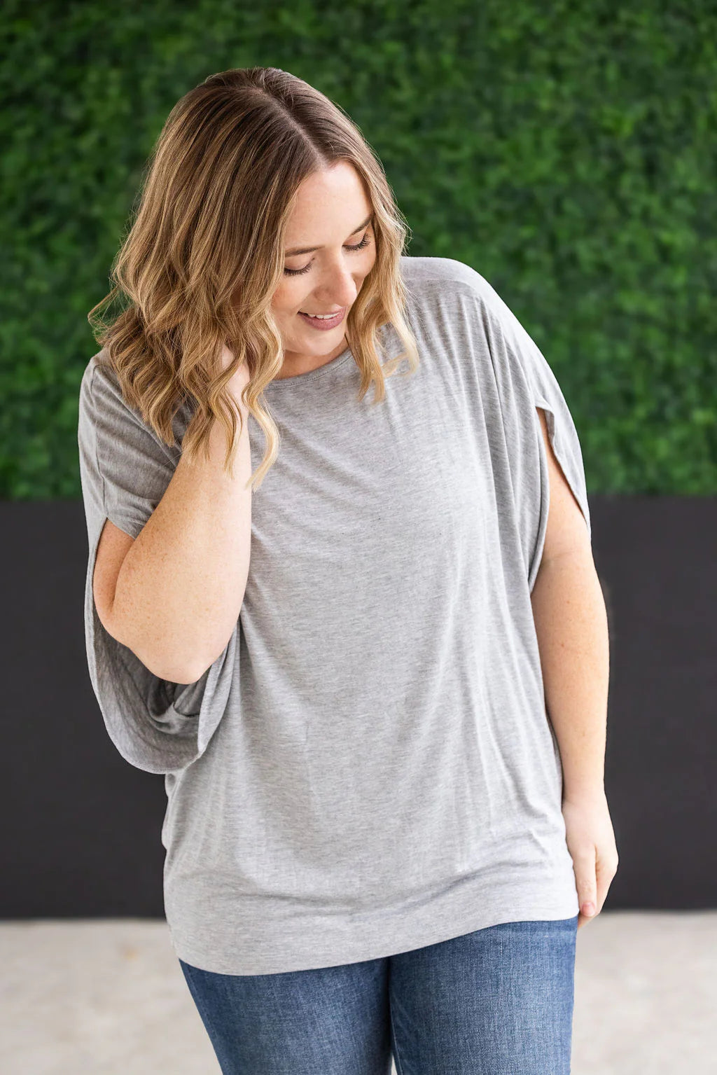 Dolman Sleeve Relaxed Top