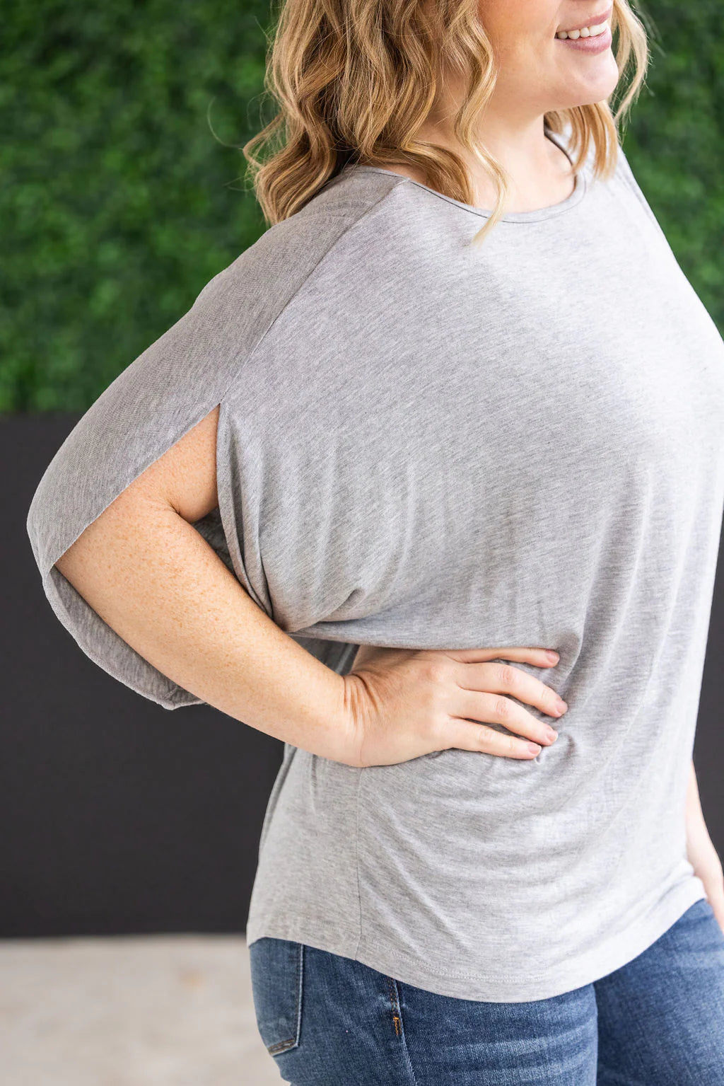 Dolman Sleeve Relaxed Top