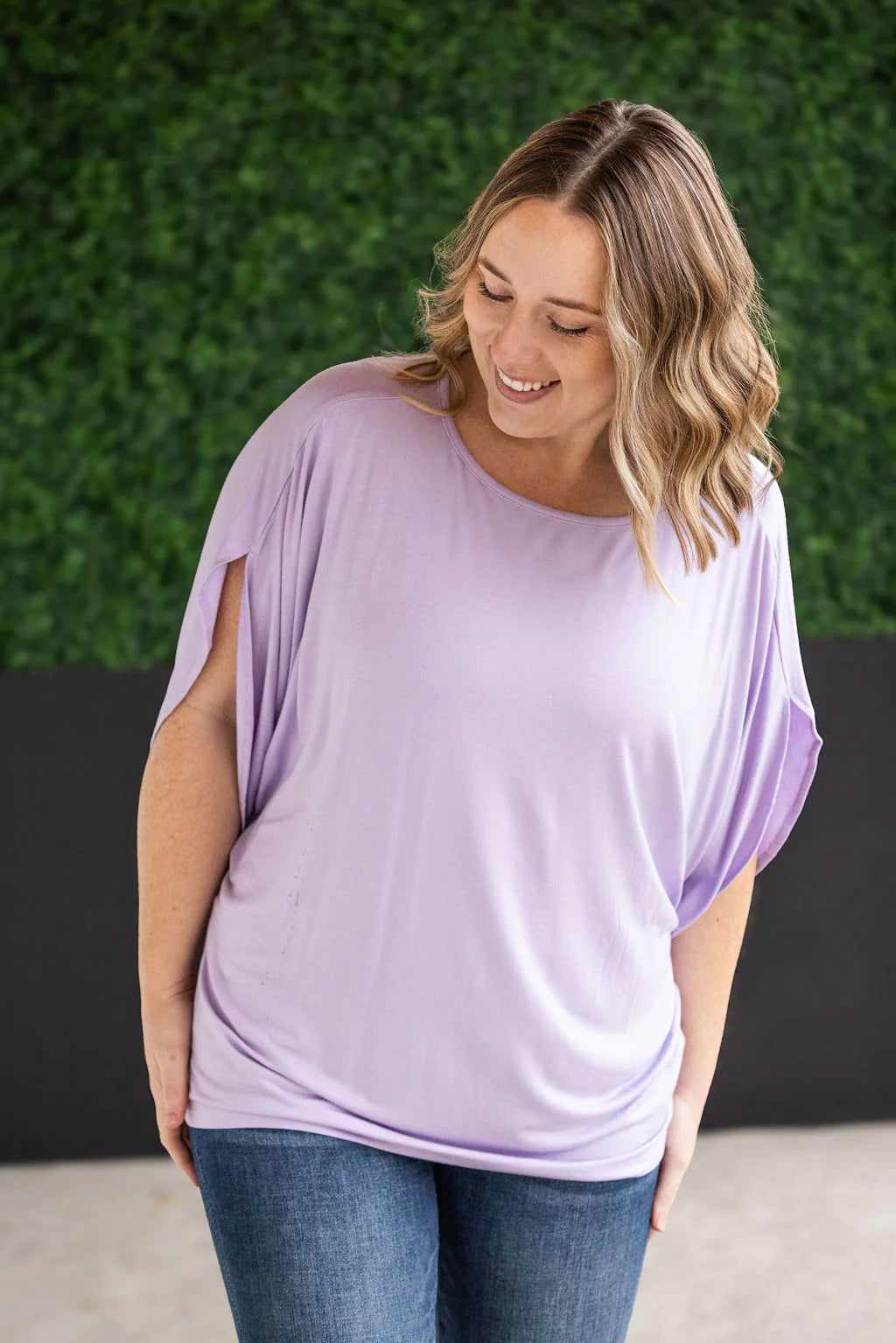 Dolman Sleeve Relaxed Top