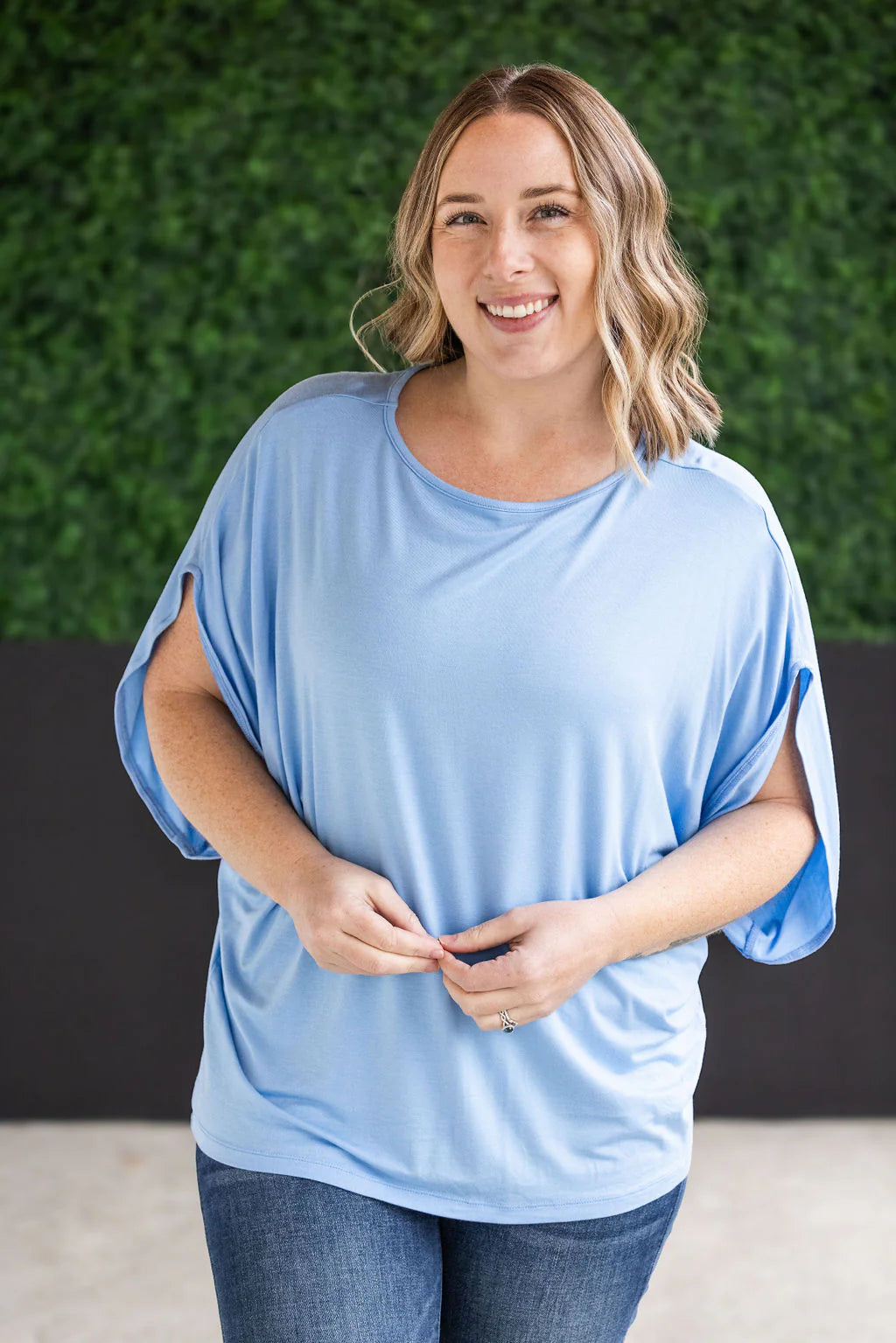 Dolman Sleeve Relaxed Top