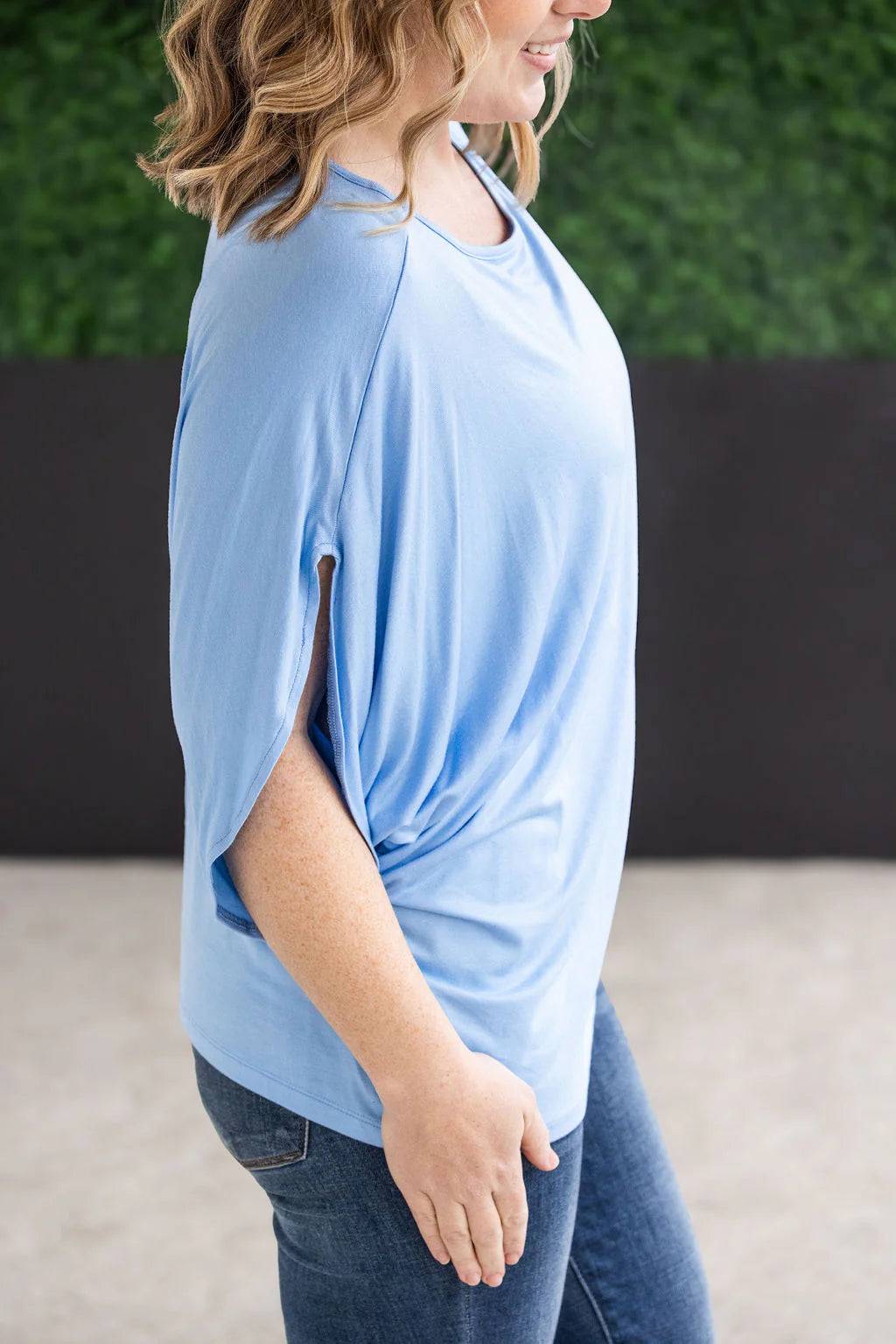 Dolman Sleeve Relaxed Top
