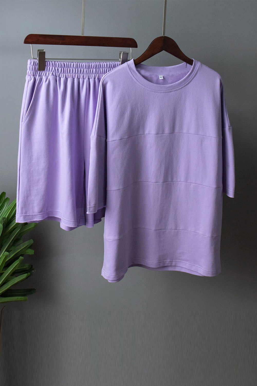 Long Sleeve Top and Shorts Set