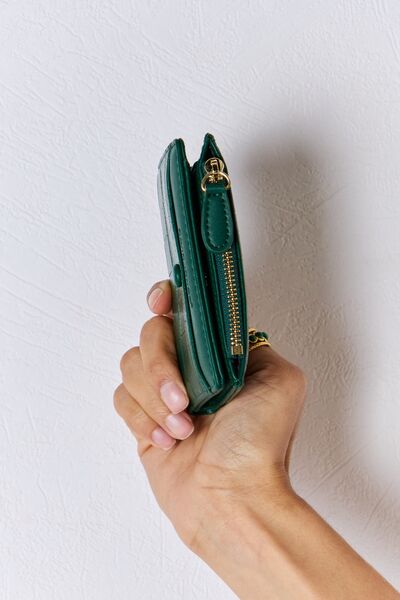 Faux Leather Mini Wallet