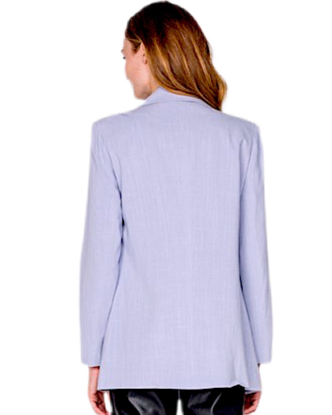 Double Breasted Linen Blazer - Quelle's BoutiQue