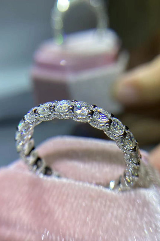 Eternity Moissanite Ring - Quelle's BoutiQue