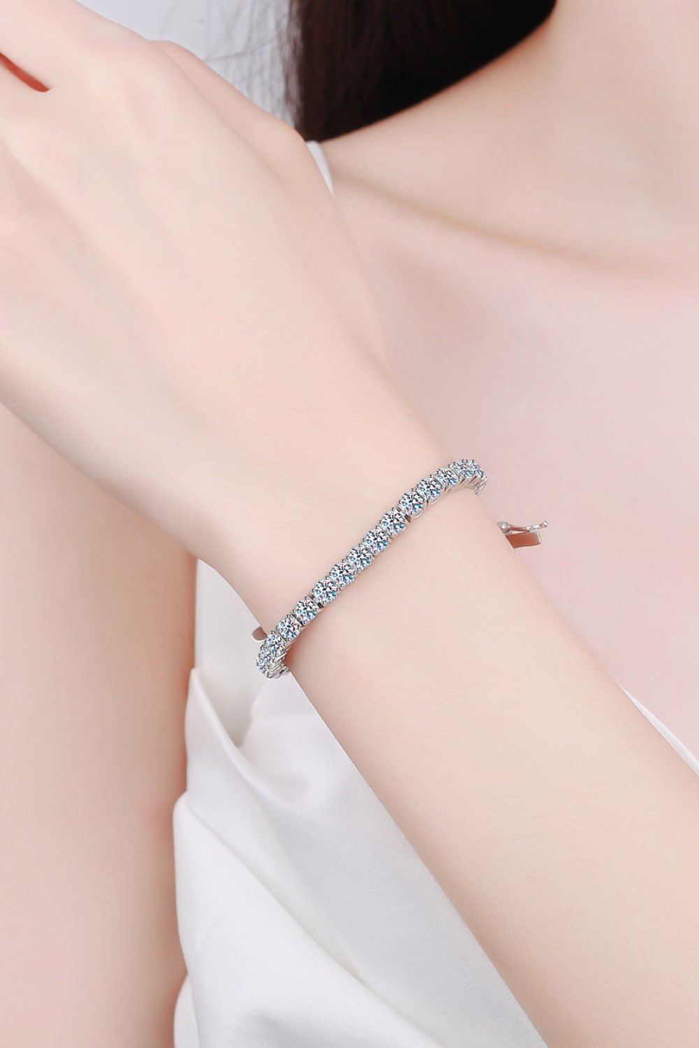 Moissanite Bracelet - Quelle's BoutiQue
