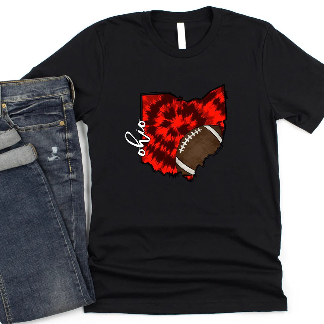 Ohio Football Spirit Tee - Quelle's BoutiQue