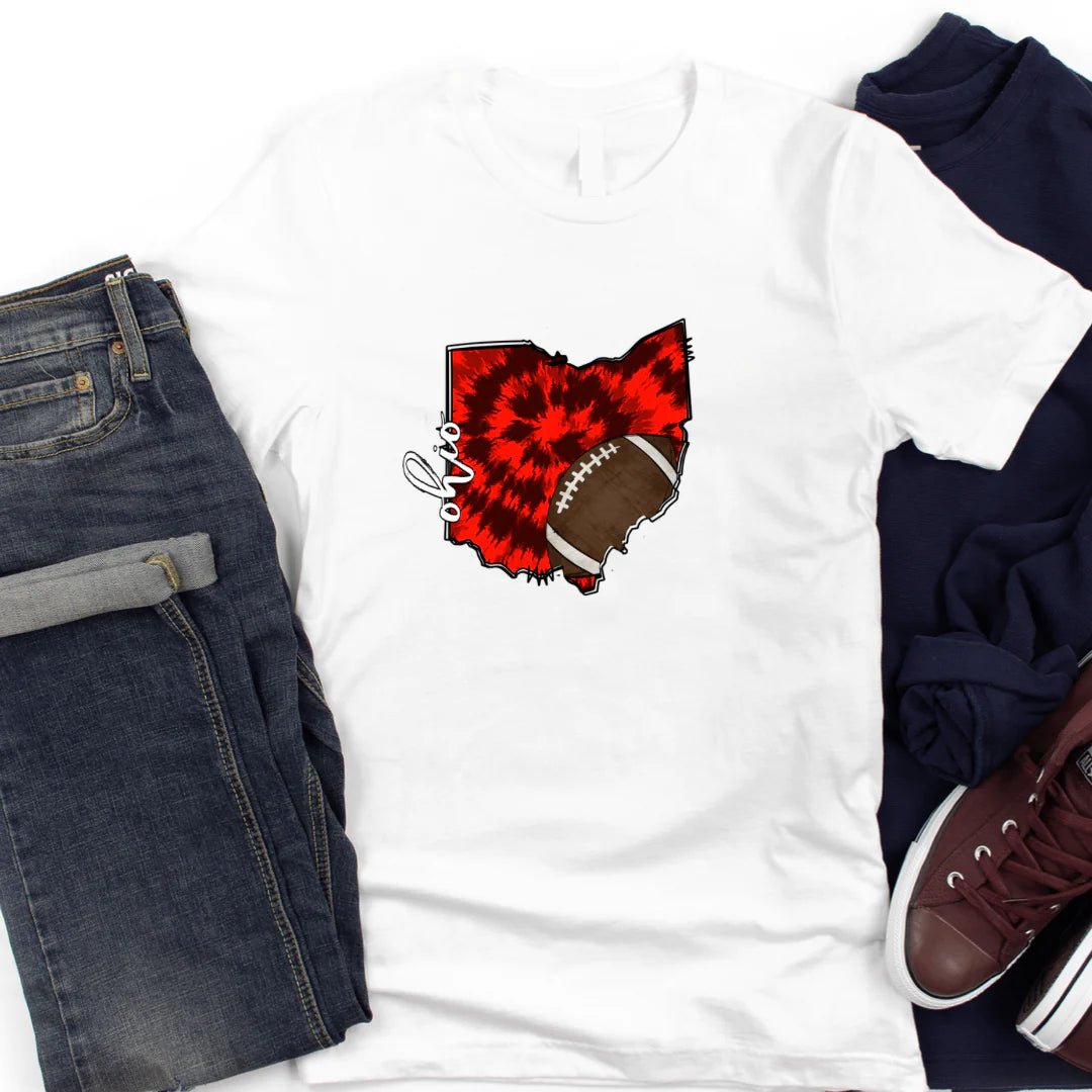 Ohio Football Spirit Tee - Quelle's BoutiQue