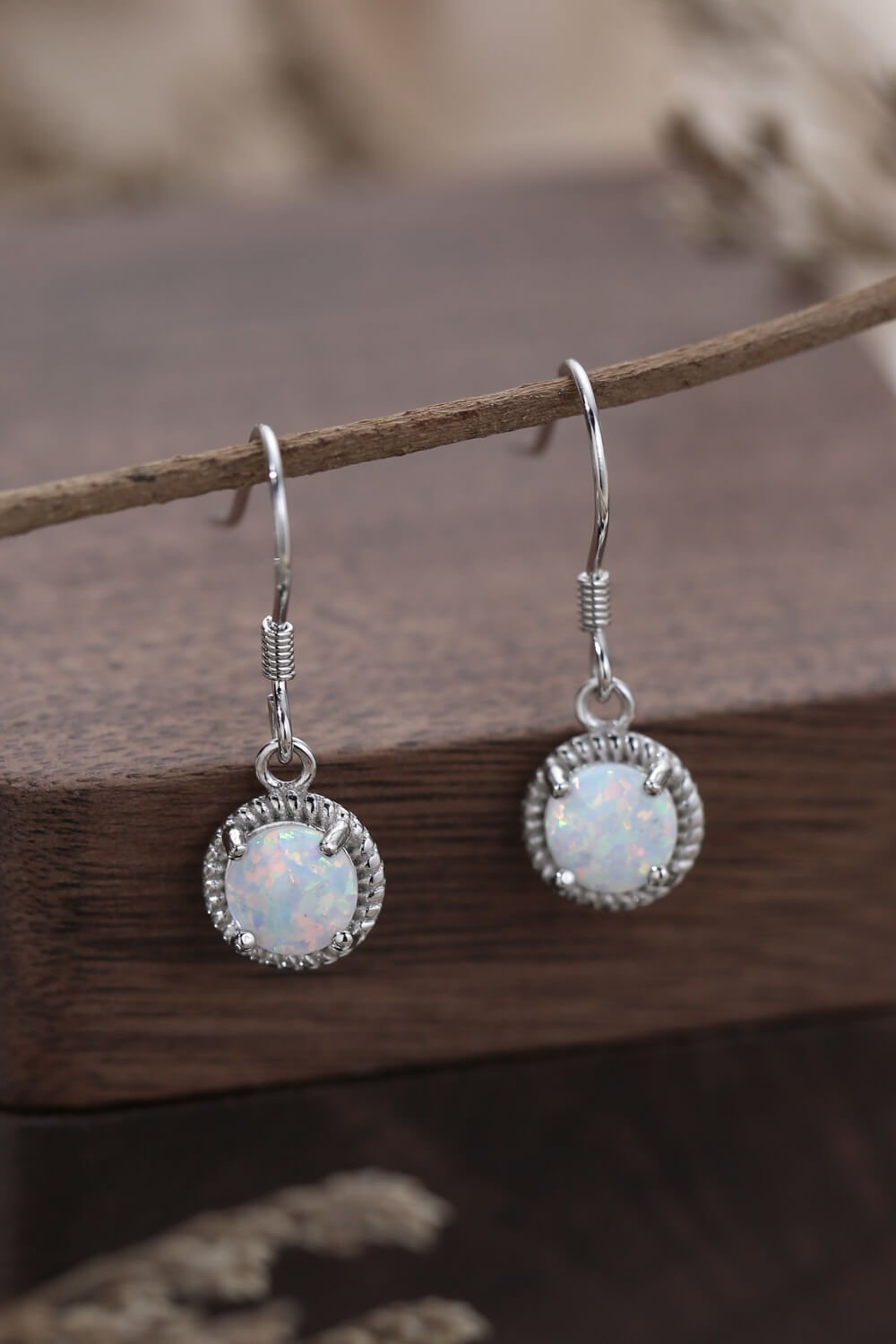 Opal Drop Earrings - Quelle's BoutiQue