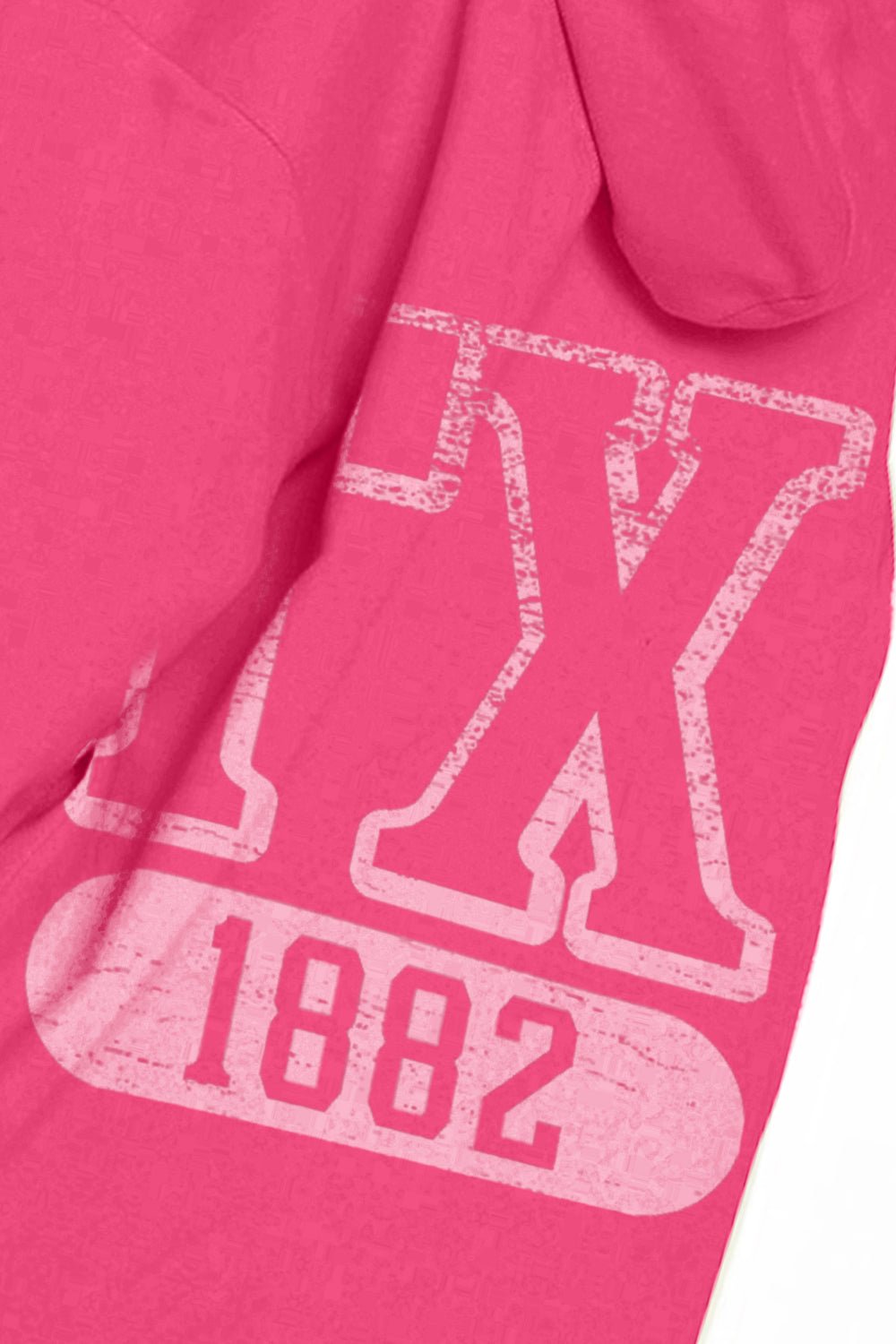 Pink Graphic Hooded Pullover - Quelle's BoutiQue