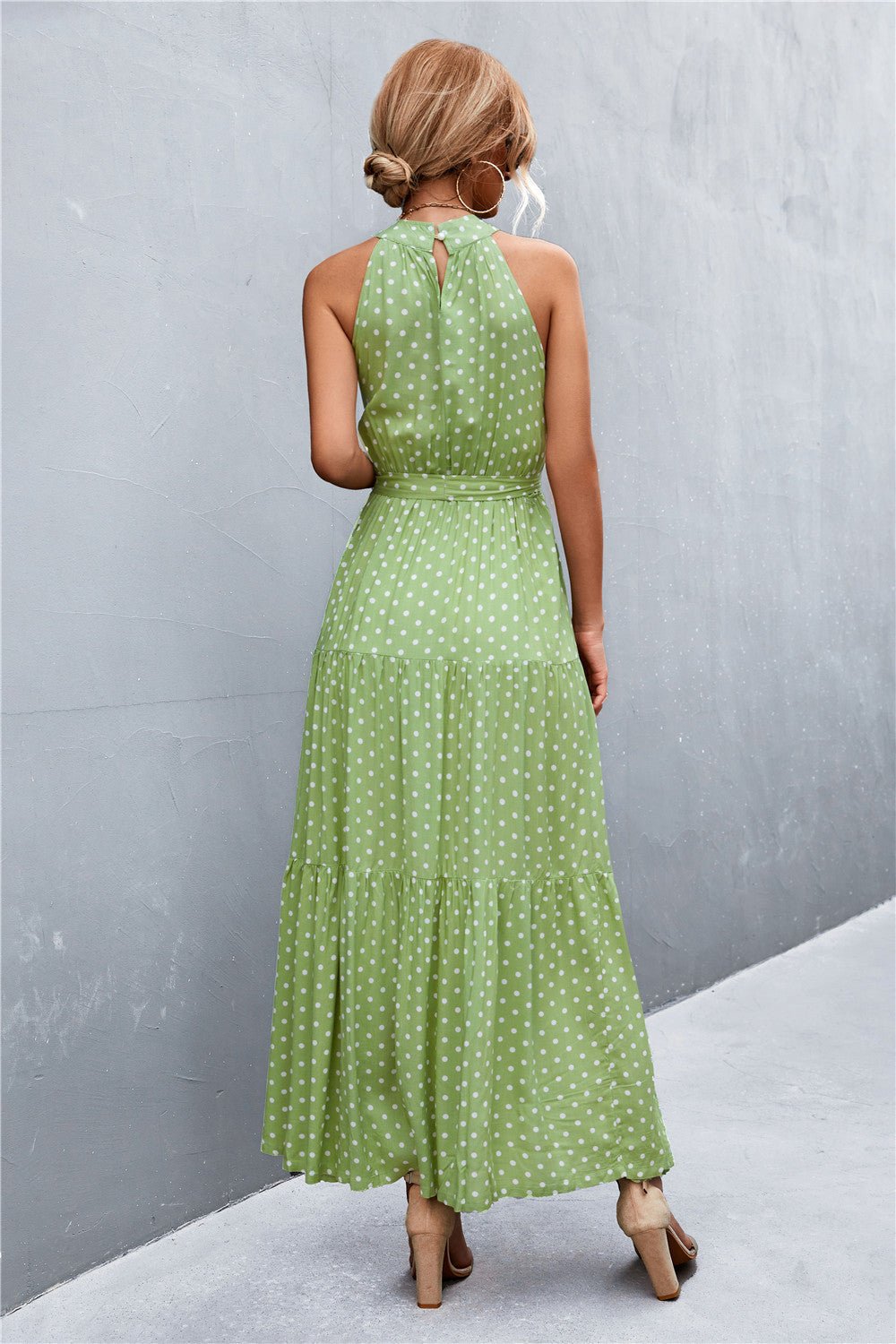 Printed Sleeveless Maxi Dress - Quelle's BoutiQue