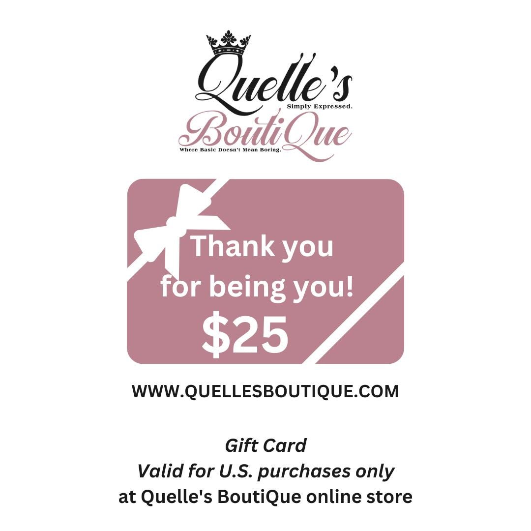 Quelle's BoutiQue Gift Card - Quelle's BoutiQue