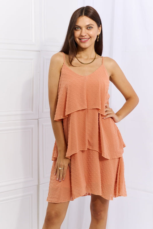 Sleeveless Tiered Cami Dress - Quelle's BoutiQue